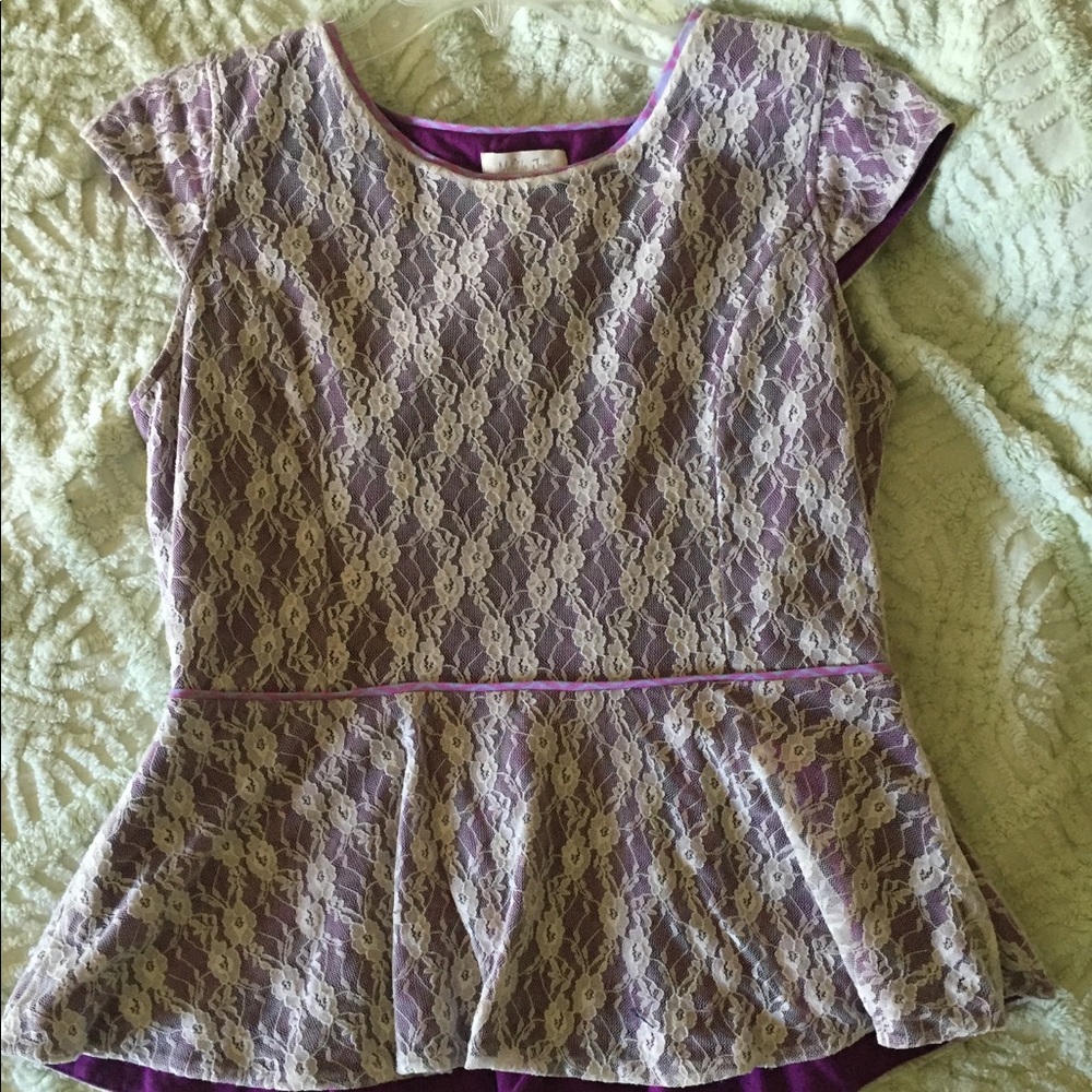 Matilda Jane peplum top